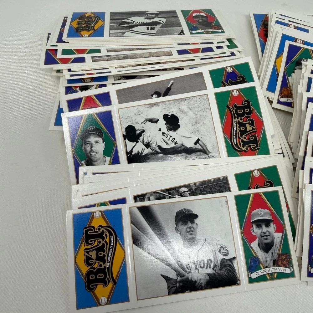 1993 Upper Deck B.A.T. Cooperstown‎ Collection Baseball Card Lot Ruth Mantle